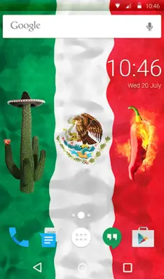 Mexico Animated Keyboard android App screenshot 0