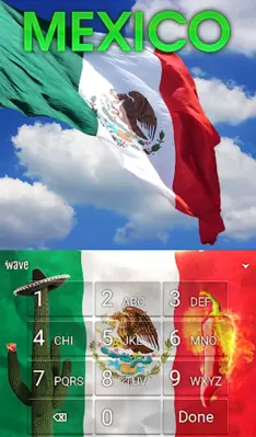 Mexico Animated Keyboard android App screenshot 1