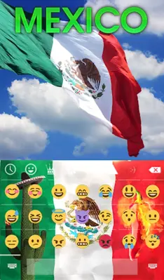 Mexico Animated Keyboard android App screenshot 2